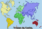 Tristan da Cunha in de Wereld
