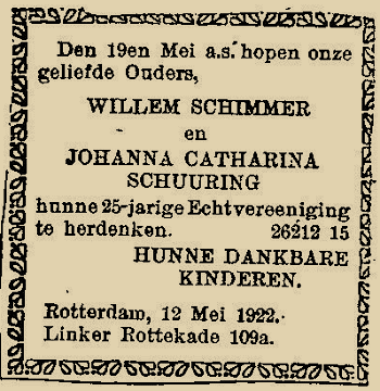 25j-huwelijk-schimmer-schuuring-1922